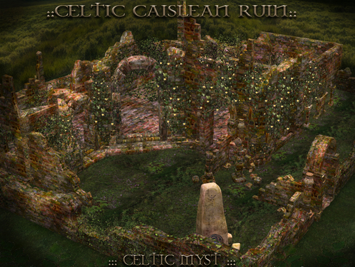 CELTIC CAISLEAN / COURTYARD RUINS