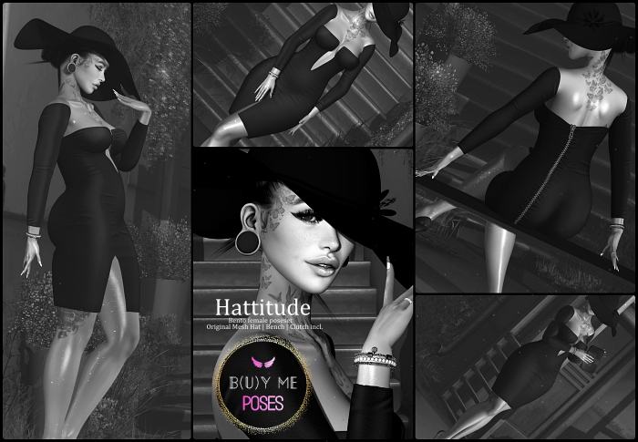 Second Life Marketplace - B(u)Y ME: Hattitude . SF .(BOX//WEAR)