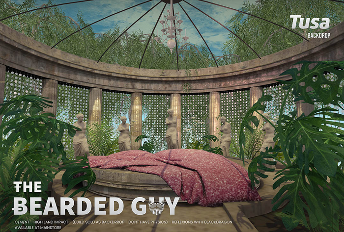 Tusa Backdrop - The Bearded Guy