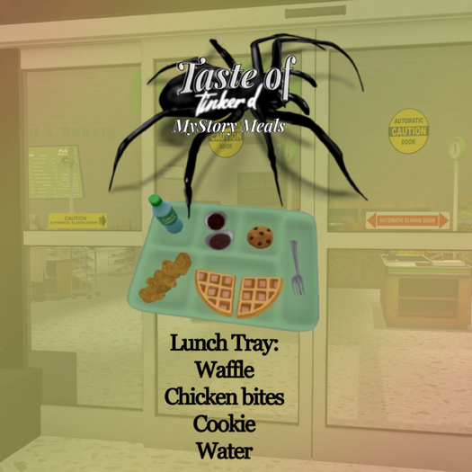 TOT': Chicken & Waffle Lunch Tray