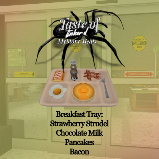 TOT': Pancake & Strudel Breakfast Tray