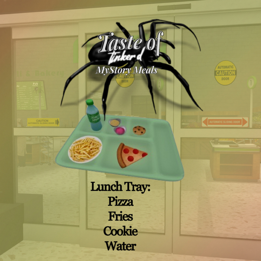 TOT': Pizza and Fry Lunch Tray