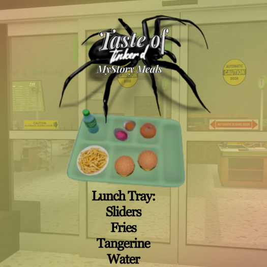 TOT': Sliders & Fries Lunch Tray