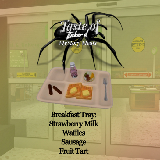 TOT': Waffle & Sausage Breakfast Tray