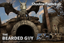 Shadowflame Lair Backdrop - The Bearded Guy 