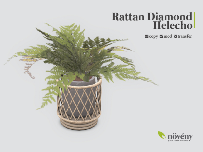 Noveny - Rattan Diamond Helecho - RezzMe