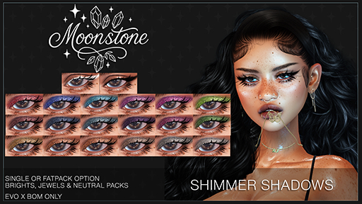 Moonstone. Shimmer Shadows (Brights)