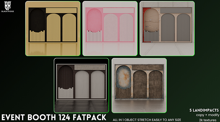 [BR] EVENT BOOTH 124 Fatpack