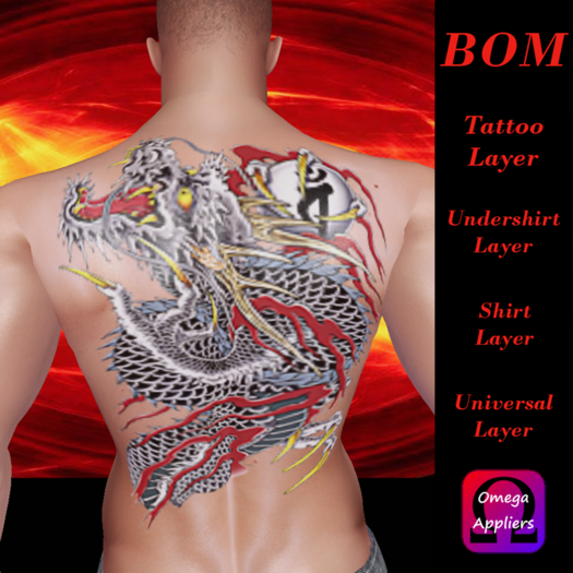 @AdReNaLiZeD@ Rising Dragon Tattoo