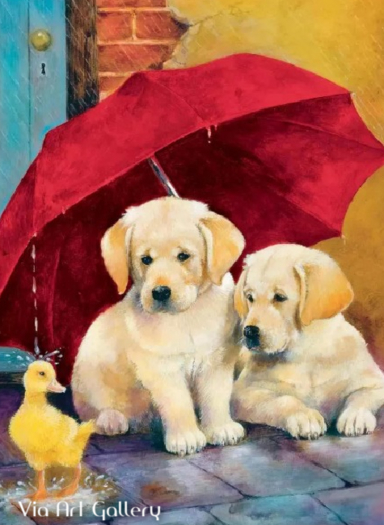 Cute Dogs Wall Art
