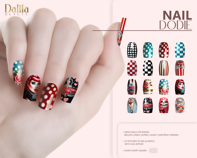 Dalila Dodie Nail Kit