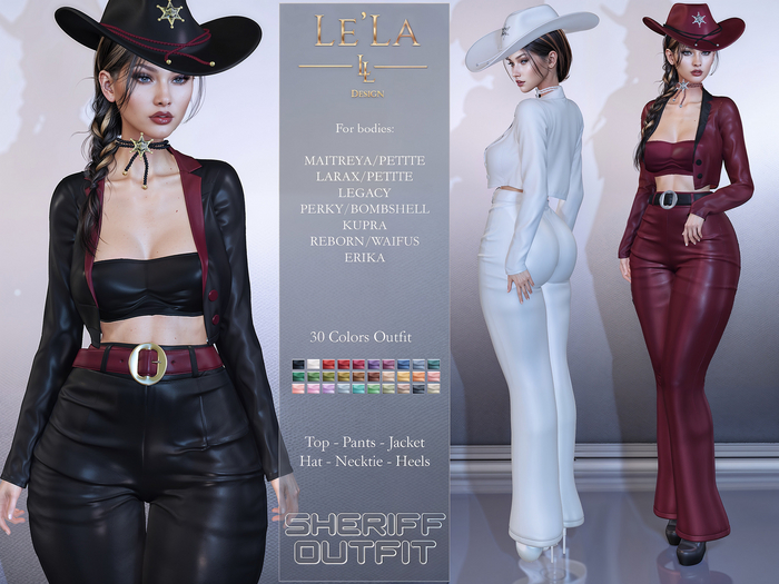 {Le'La} Sheriff Outfit 