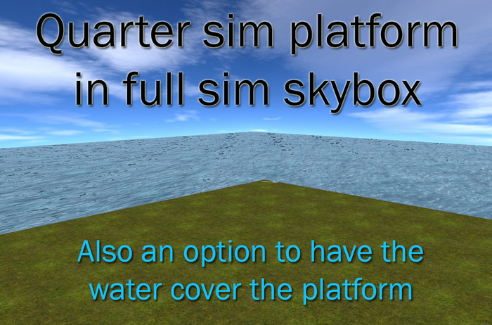 BlueSky Platforms/Skyboxes 300prim L$225/week