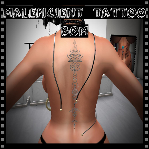 TRIBALE SERPENTE TATTOO MALEFICIENT
