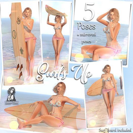 Luanes Poses -Surf's Up