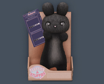 {Sakura} Penny Plush - Greyscale