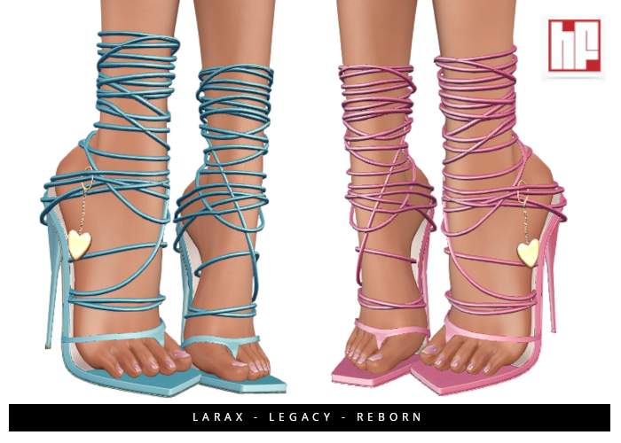 HeelFolly - String Wrap Sandals Heels