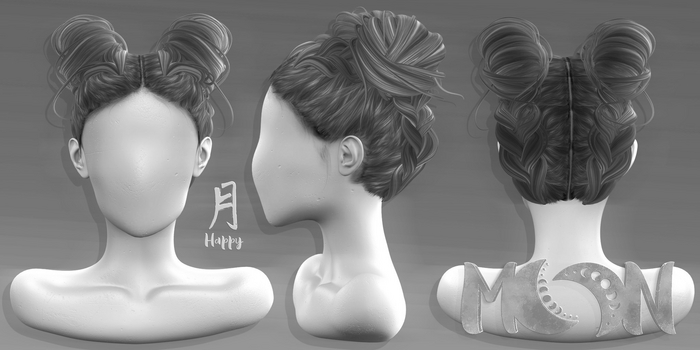 Moon. Hair // DEMO - Happy