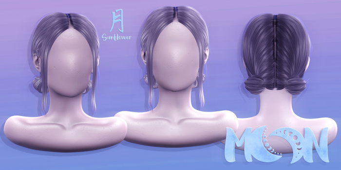 Moon. Hair // - FatPack - Sunflower