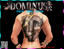 ~DOMINUS~ Faith (BOM) Tattoo (Spine) (ADD)
