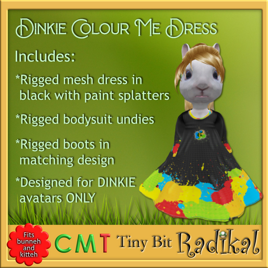 Dinkie Colour Me Dress
