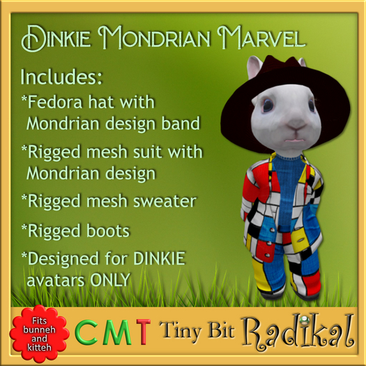 TBD229 Dinkie Mondrian Marvel