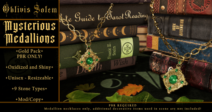 [+Oblivis+] Mysterious Medallion GOLD PACK