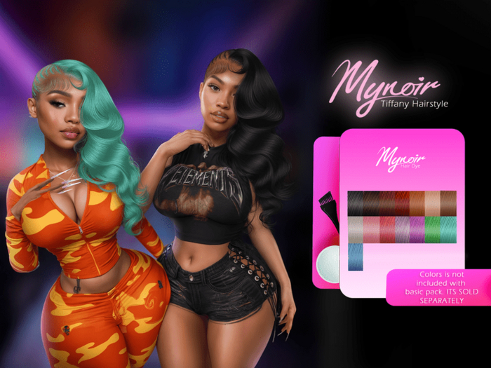 MYNOIR. Tiffany Hairstyle ( COLOR PACK)