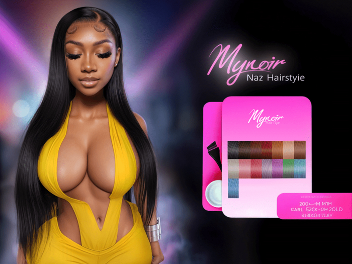MYNOIR. Naz Hairstyle (COLOR PACK)