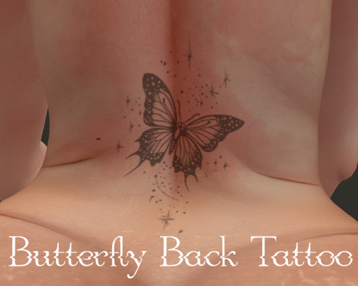 SYP- Butterfly Back Tattoo