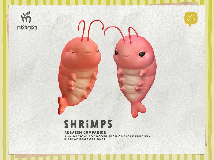 MishMish - Cute Shrimp Companion[Fatpack]