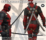 A&D Katanas Dual DeadPool Animated V1.0