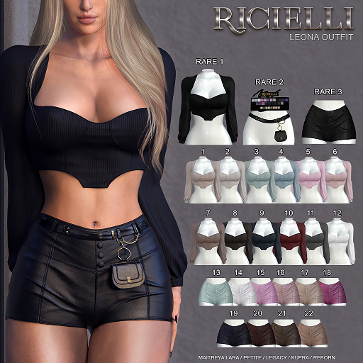 25. Ricielli - Leona Outfit (M.Lara) 3 RARE