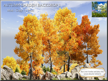 Autumn Garden|Backdrop