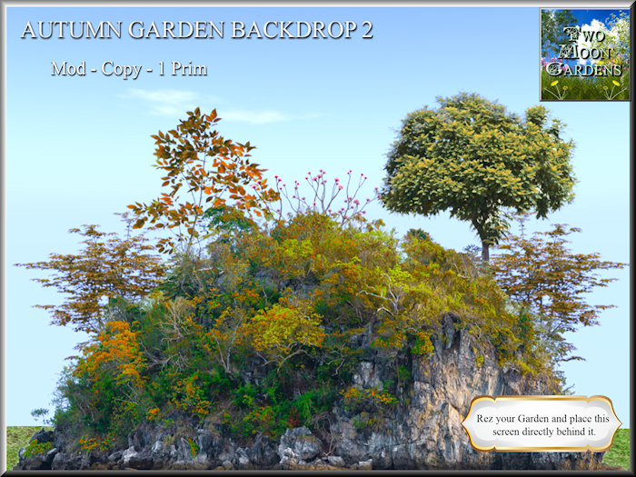 Autumn Garden|Backdrop