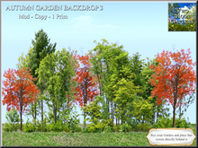 Autumn Garden|Backdrop