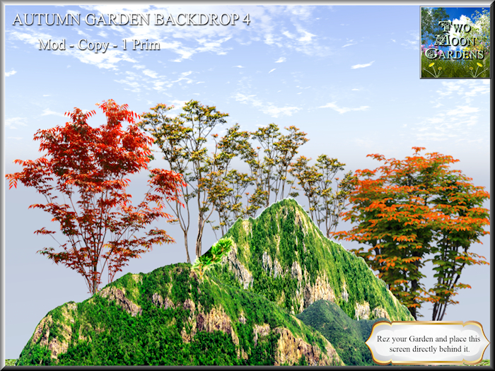 Autumn Garden|Backdrop