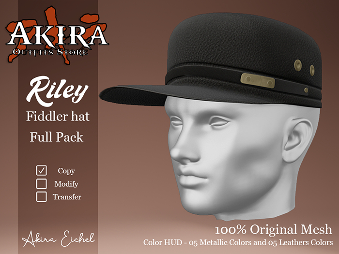 Akira Store - Riley - Fidler Hat - Full Pack