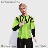 * D.L. Pose Haus I'm Waiting Bento Pose Promo Gift