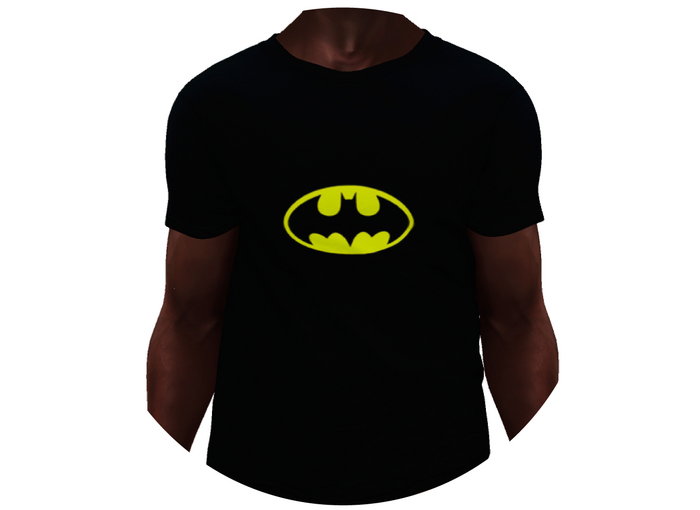 P :: BATMAN SHIRT M / BLACK