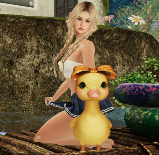SEmotion Libellune Glammy Ducky Companion RARE 01