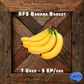 DFS Banana Basket  x10  (bulk)