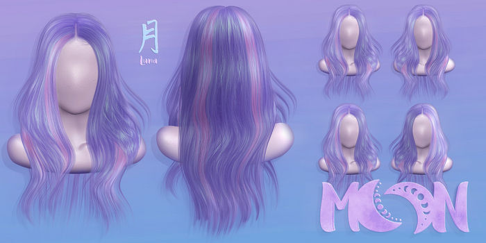 Moon. Hair // - Luna