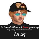 Achmed-Silence I Love You Cap