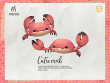 MishMish - Cutie Crab Deco - Pink [Boxed]