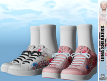 .:: Crystal ::. Luna Sneakers  // Purple