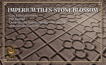 Imperium Tiles-Stone Blossom