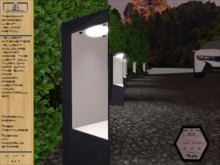 Tripoint Garden Light - Black Metal