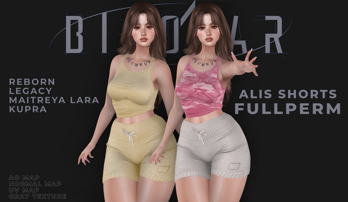 Bipolar - FullPerm Alis Shorts