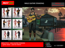 [MCI] p173-2 male guitar standing - box